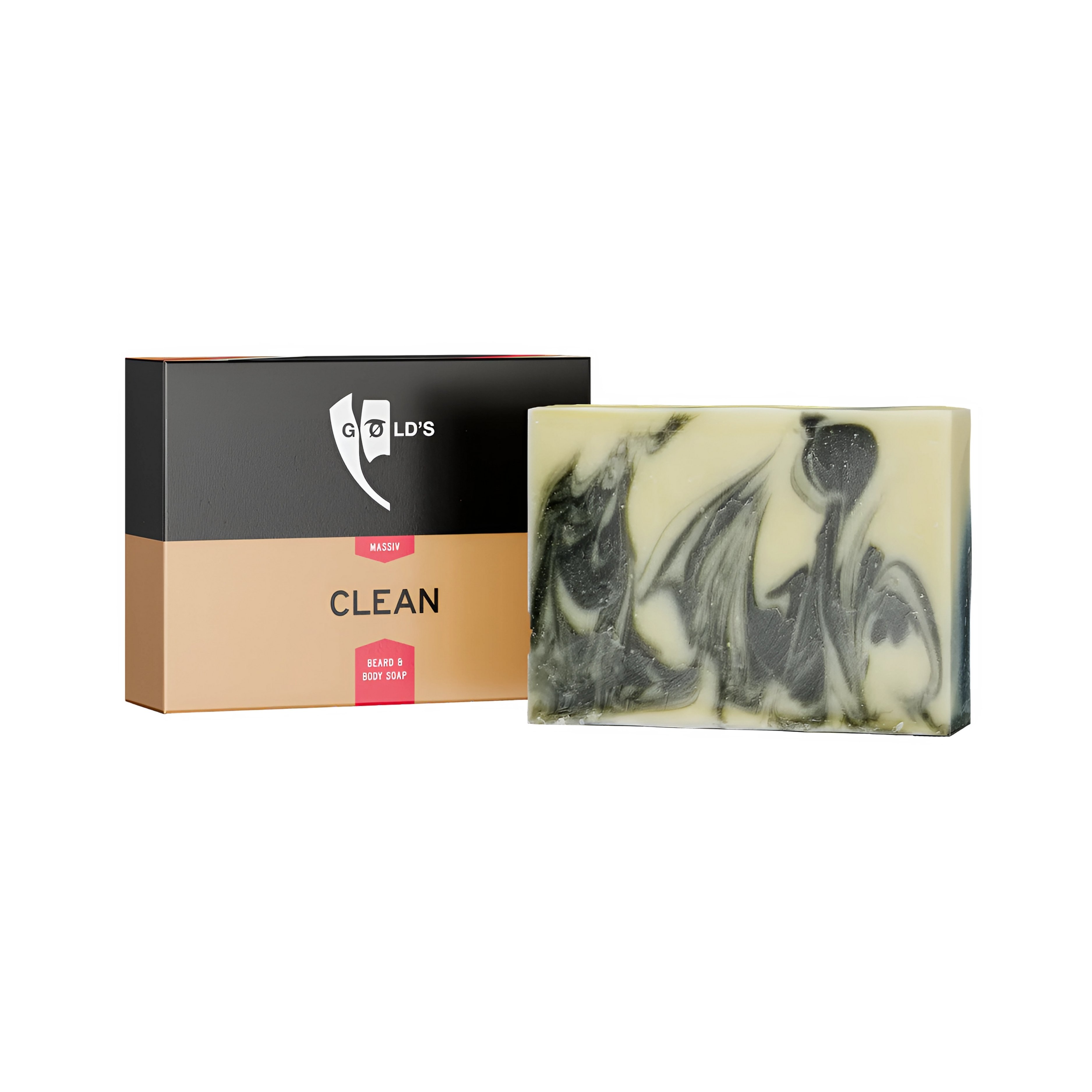 GØLD's Clean - Body and Beard Soap 100g